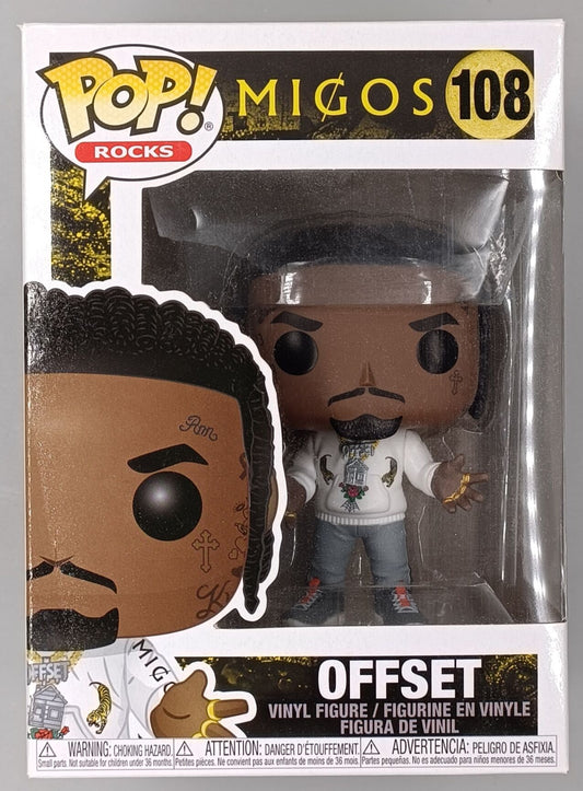 108 Offset - Migos - Rocks - Funko POP - Box Damaged