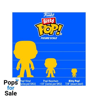 WWE Bitty POP! Vinyl Figure 4-Pack Razor Ramon 2,5 cm Mini-figures