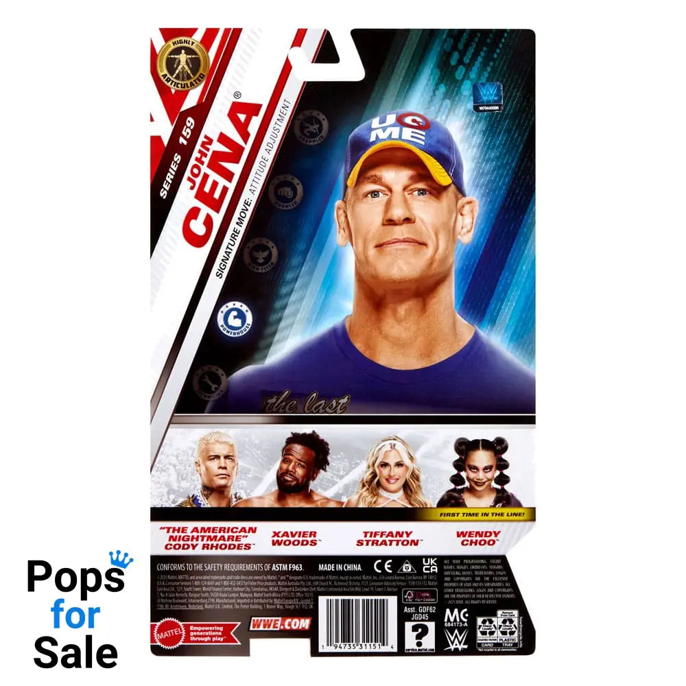 WWE Main Event Series Action Figure John Cena 15 cm