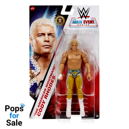 WWE Main Event Series Action Figure &quot;The American Nightmare&quot; Cody Rhodes 15 cm