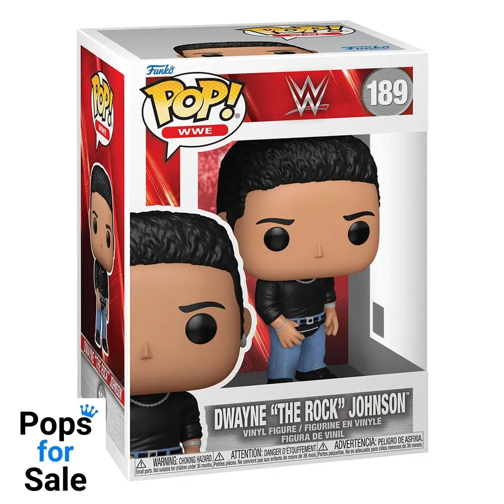 WWE POP! Vinyl Figure Dwayne &quot;The Rock&quot; Johnson 9 cm