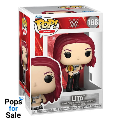 WWE POP! Vinyl Figure Lita with Championship Belt 9 cm