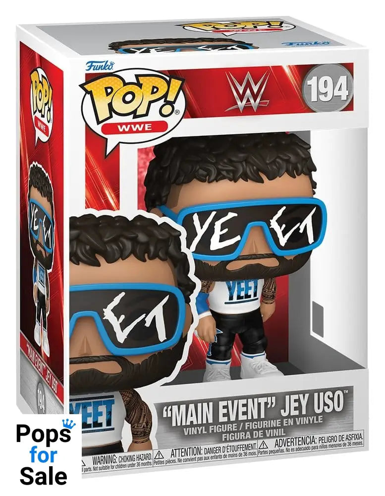 WWE POP! Vinyl Figure "Main Event" Jey Uso 9 cm