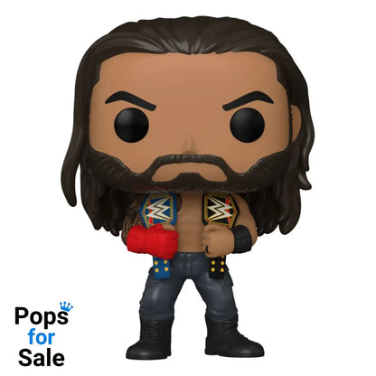 WWE POP! Vinyl Figure Roman Reigns w/Belts 9 cm