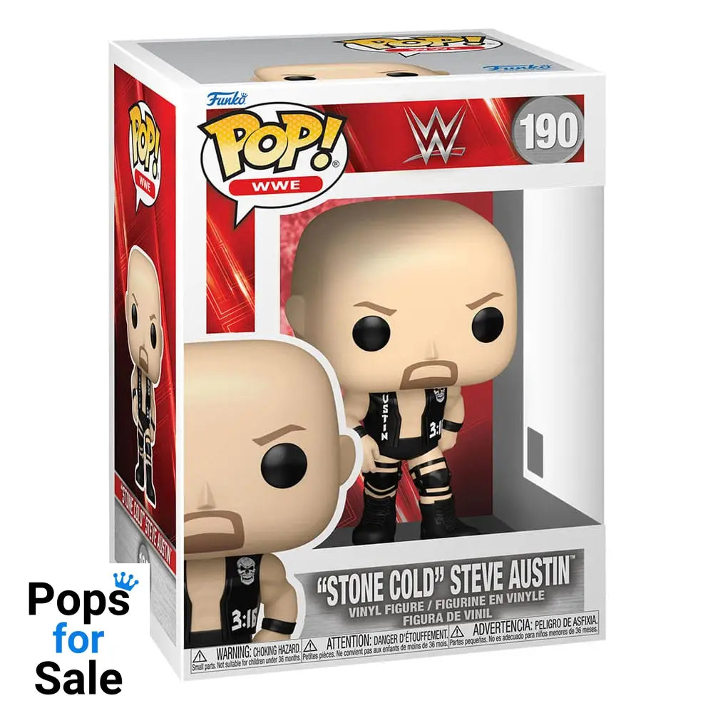 WWE POP! Vinyl Figure &quot;Stone Cold&quot; Steve Austin 9 cm