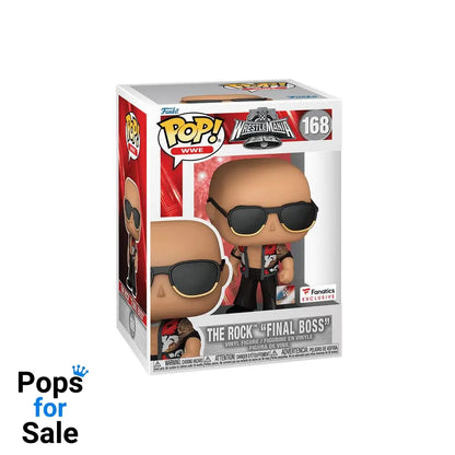 WWE POP! Vinyl Figure The Rock- Final Boss (WrestleMania 40) 9 cm