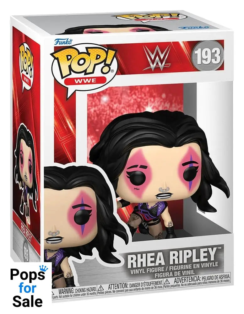 WWE POP! Vinyl Figures Rhea Ripley (WrestleMania XL) with Chase 9 cm Assortment (6)