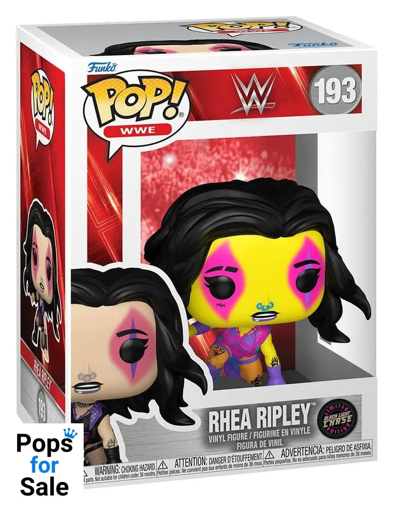 WWE POP! Vinyl Figures Rhea Ripley (WrestleMania XL) with Chase 9 cm Assortment (6)