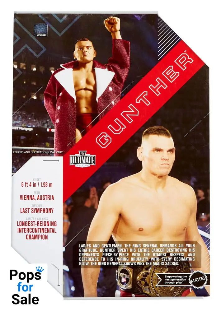 WWE Ultimate Edition Action Figure Gunther 15 cm