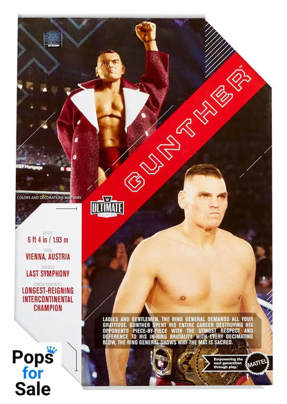 WWE Ultimate Edition Action Figure Gunther 15 cm