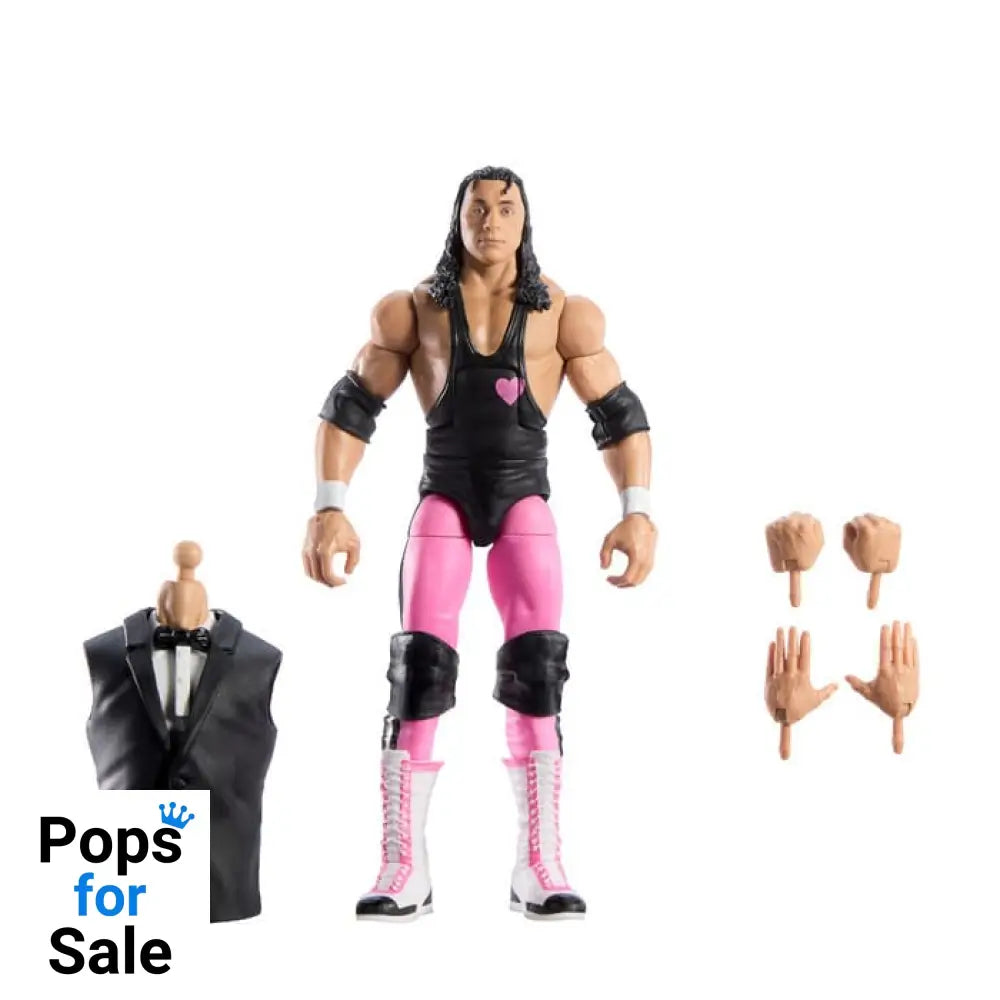 WWE WrestleMania Elite Collection Action Figure Bret &quot;Hit Man&quot; Hart 15 cm