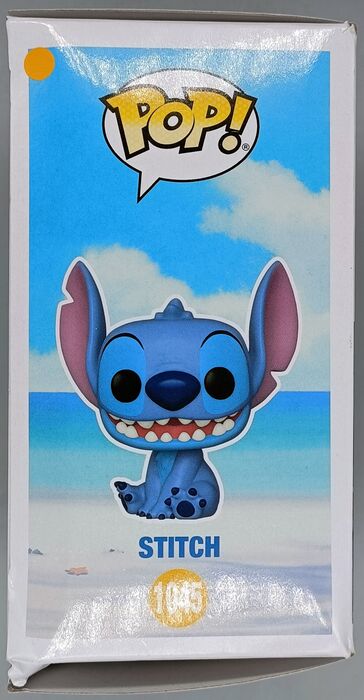 1045 Stitch (Smiling Seated) - Disney Lilo & Stitch - Box Damaged Funko POP