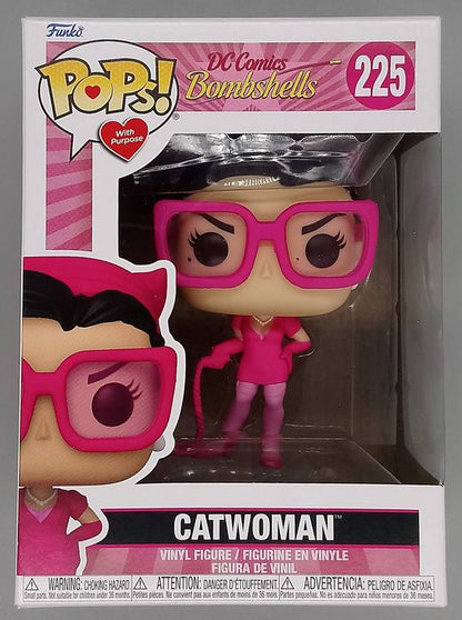 #225 Catwoman (BCA) - DC Bombshells - BCA Pink - Box Damaged Funko POP