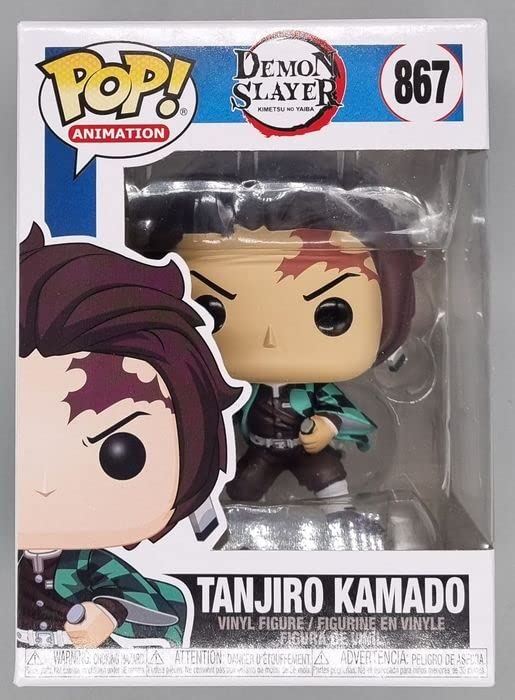 867 Tanjiro Kamado - Demon Slayer - Funko POP - Box Damaged