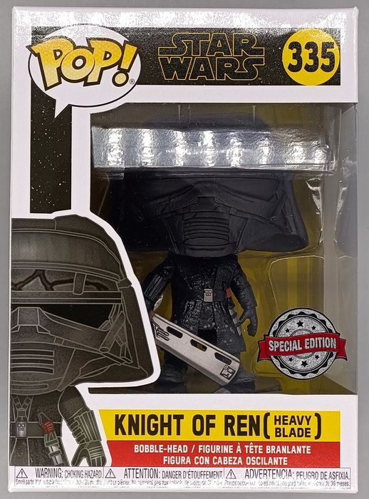 335 Knight of Ren (Heavy Blade) - Star Wars - Funko POP - Box Damaged