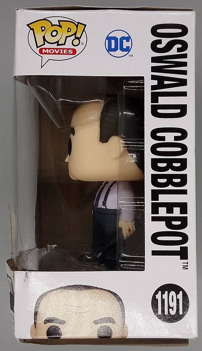 #1191 Oswald Cobblepot (w/o Coat) Chase DC The Batman Box Damaged Funko POP