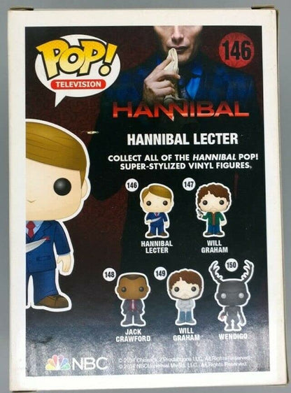 146 Hannibal Lecter - Hannibal - Funko POP - Box Damaged