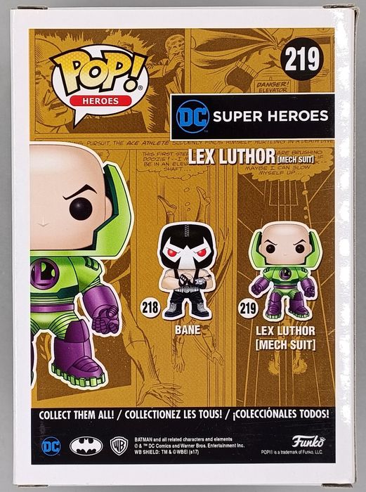 #219 Lex Luthor (Mech Suit) - DC Legion of Collectors Funko POP