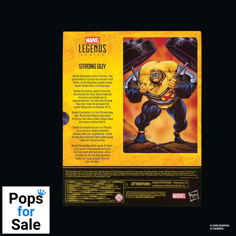 X-Factor Marvel Legends Action Figure Strong Guy 15 cm