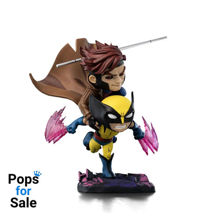 X-Men 97 Mini Co. PVC Figure Gambit and Wolverine 23 cm