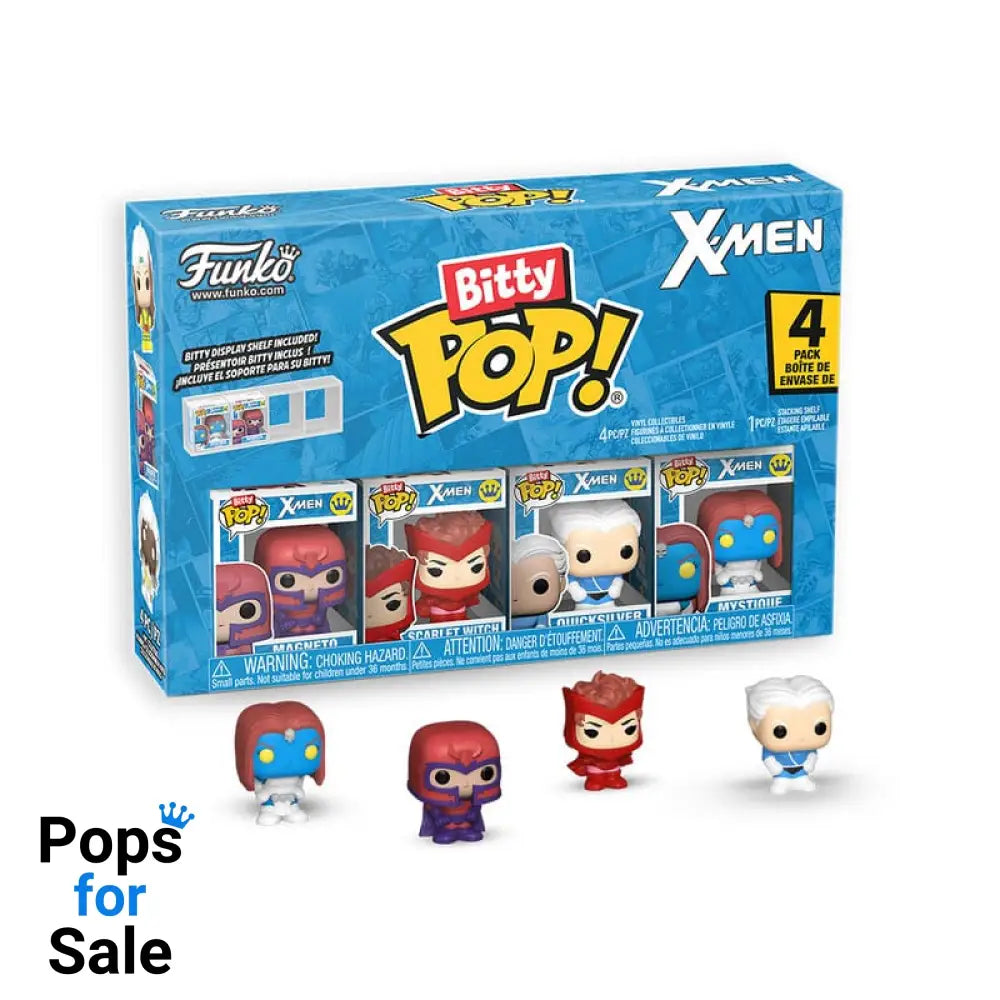 X-Men Bitty POP! Vinyl Figure 4-Pack Magneto 2,5 cm