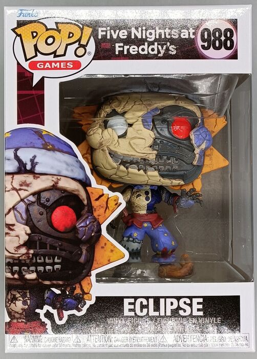 988 Eclipse - Five Nights at Freddy's: Security Breach - Brand New Funko POP