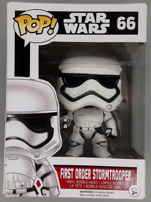 #66 First Order Stormtrooper - Star Wars - Box Damaged Funko POP