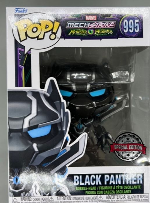 #995 Black Panther - Marvel Mech Strike Monster Hunters Funko POP