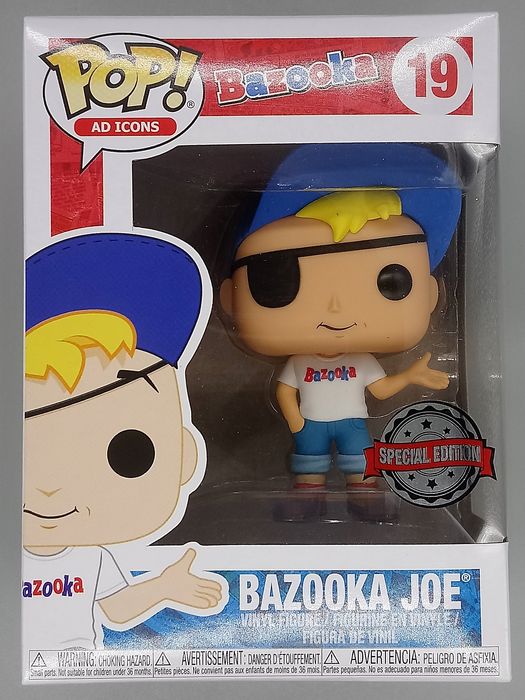 #19 Bazooka Joe - Ad Icons - Box Damaged Funko POP