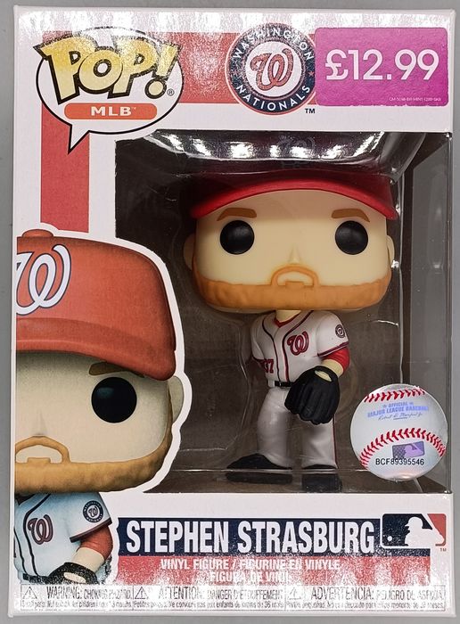 #66 Stephen Strasburg - MLB Baseball Washington Natio Box Damaged Funko POP