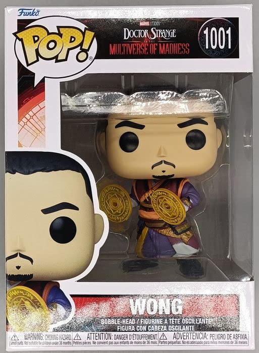 1001 Wong - Marvel Doctor Strange 2 Multiverse of Madness Funko POP - Box Damaged