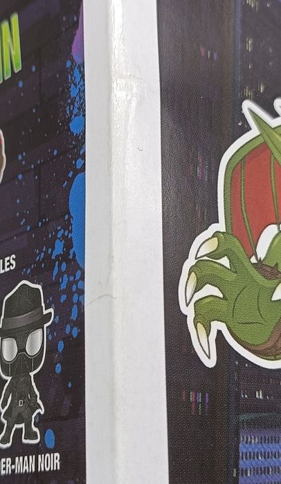 408 Green Goblin - Marvel SpiderMan Into the Spiderverse Funko POP - Box Damaged