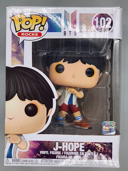 #102 J-Hope - BTS - Box Damaged Funko POP