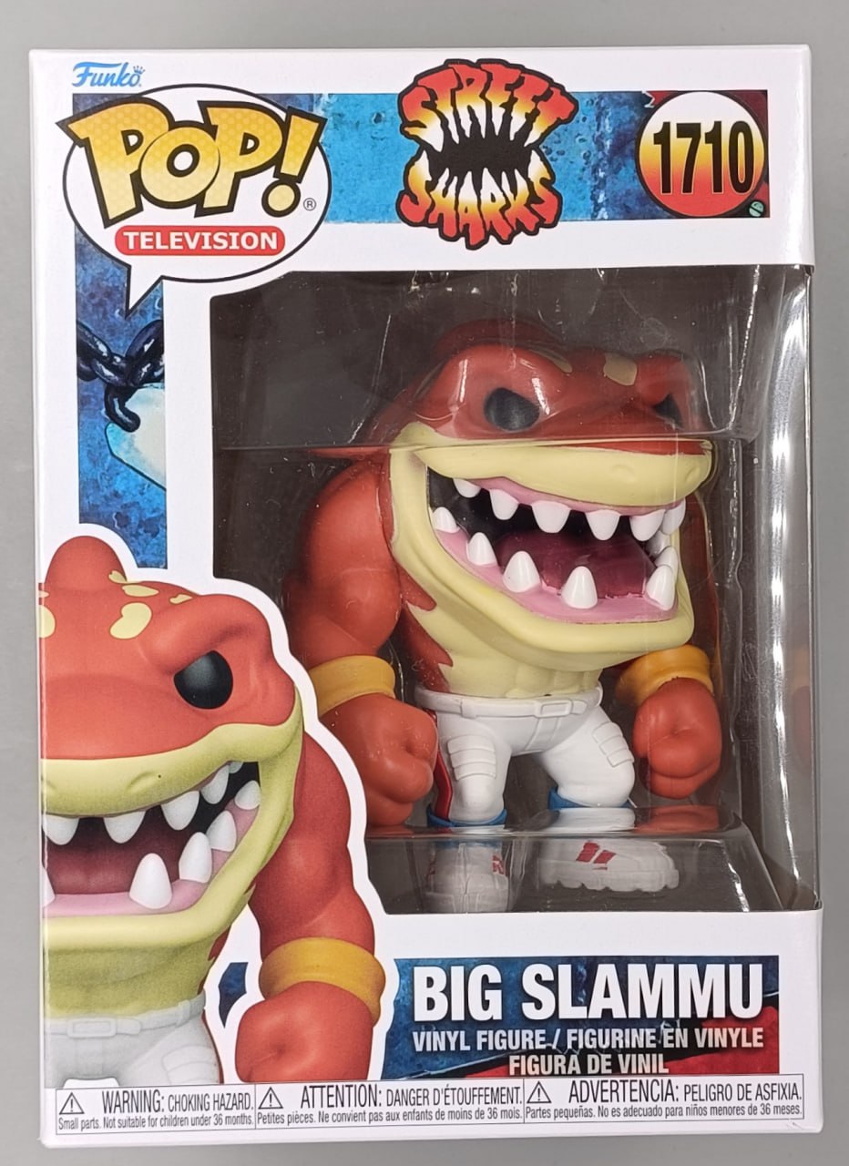 1710 Big Slammu - Street Sharks Funko POP