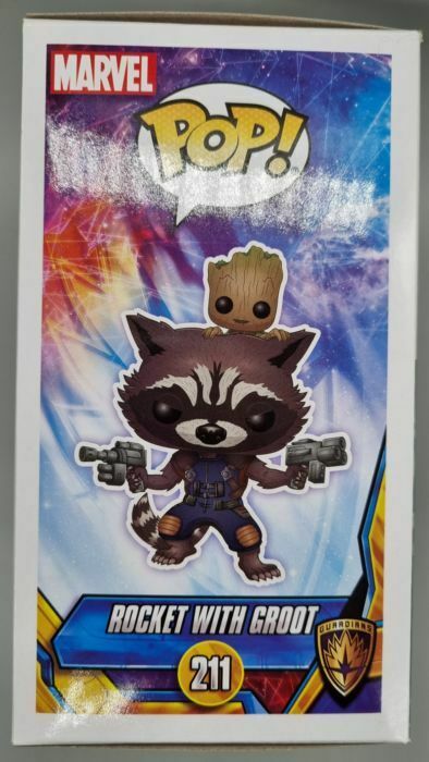 #211 Rocket with Groot Marvel MCC Guardians of the Galaxy 2 Funko POP