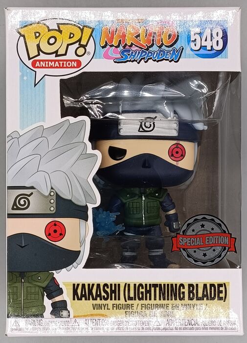 #548 Kakashi (Lightning Blade) - Naruto Shippuden Box Damaged Funko POP