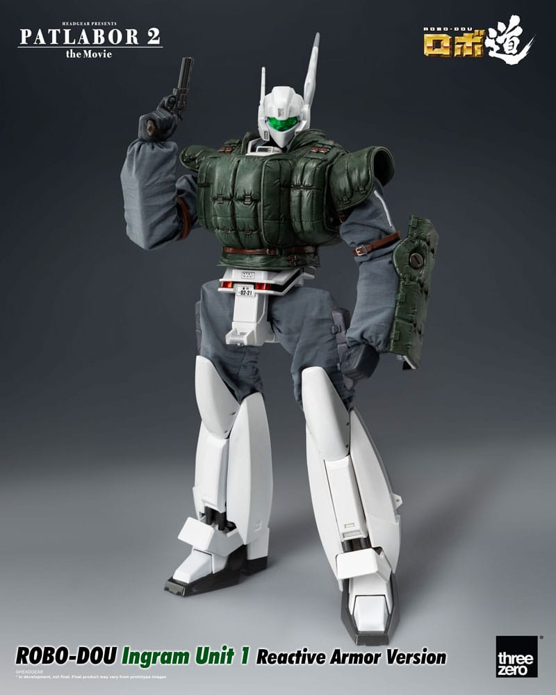 Patlabor 2: The Movie Robo-Dou Action Figure Ingram Unit 1 Reactive Armor Version 23 cm Action figures