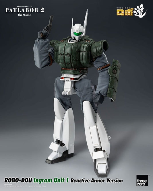 Patlabor 2: The Movie Robo-Dou Action Figure Ingram Unit 1 Reactive Armor Version 23 cm Action figures