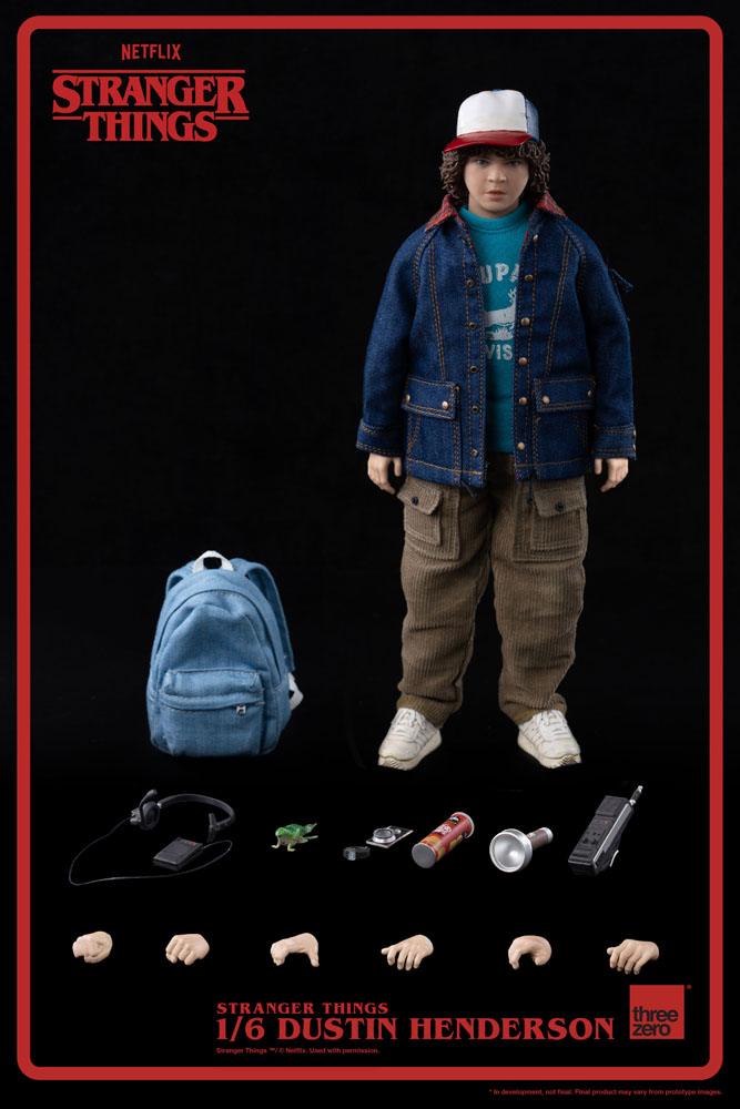 Stranger Things Action Figure 1/6 Dustin Henderson 23 cm