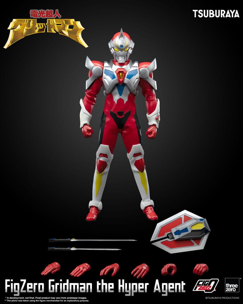 Gridman the Hyper Agent FigZero Action Figure Gridman the Hyper Agent 30 cm Action figures