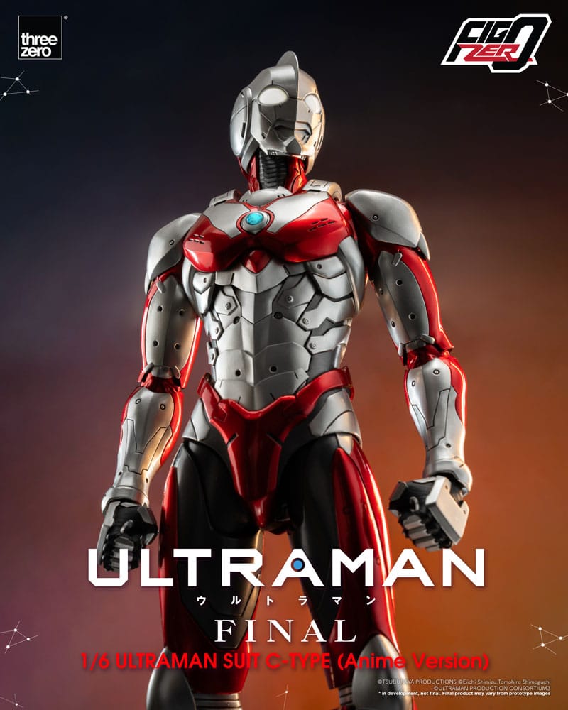 Ultraman FigZero Action Figure 1/6 Ultraman Suit C-Type (Anime Version) 31 cm Action figures