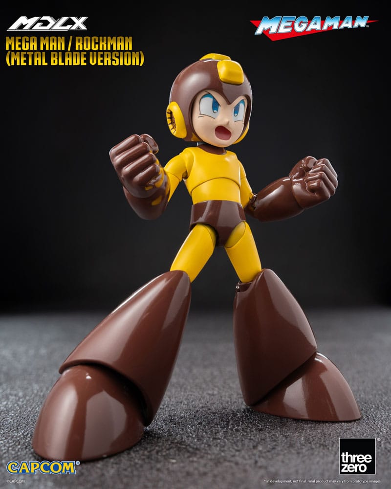 Mega Man MDLX Action Figure Mega Man / Rockman (Metal Blade Version) 10 cm Action figures