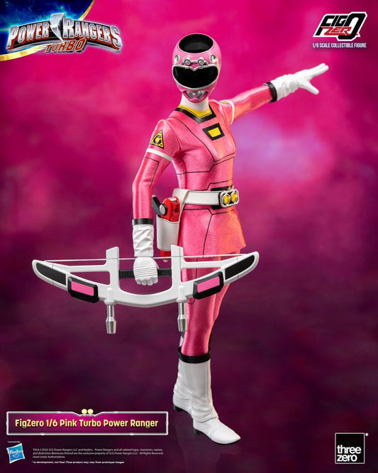 Power Rangers Turbo FigZero Action Figure 1/6 Pink Turbo Power Ranger 30 cm Action figures