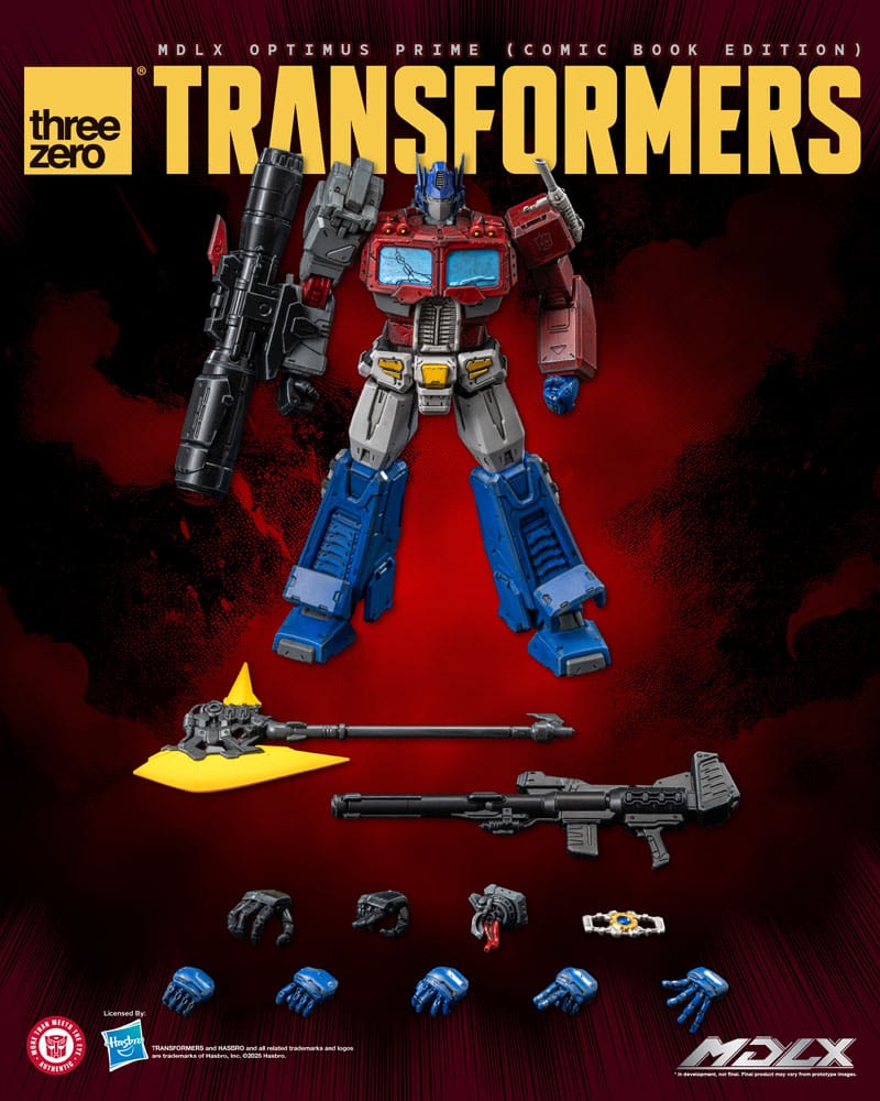 Transformers MDLX Action Figure Optimus Prime (Comic Book Edition) 18 cm