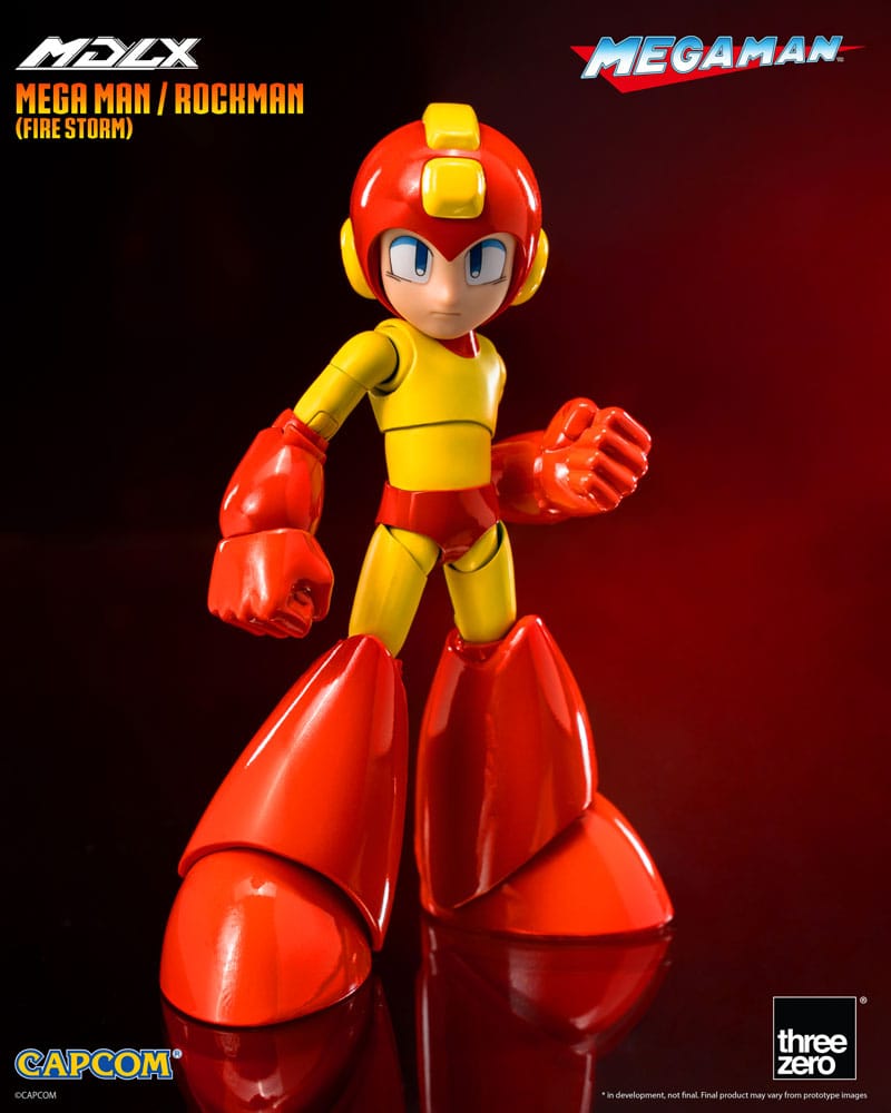 Mega Man MDLX Action Figure Mega Man / Rockman (Fire Storm) 10 cm Action figures