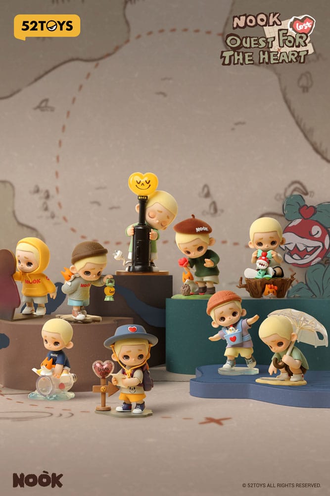 Nook Blind Box Figures Assortment Quest for the Heart 9 cm (8)
