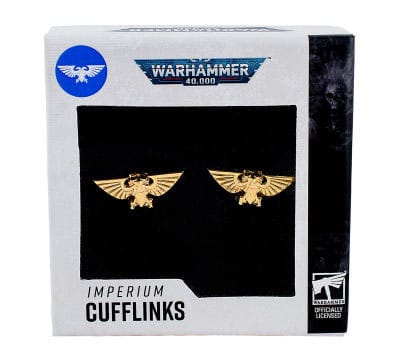 Warhammer 40,000 Cufflinks Imperium