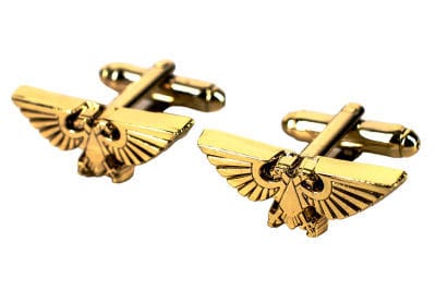 Warhammer 40,000 Cufflinks Imperium Pins & Brooches