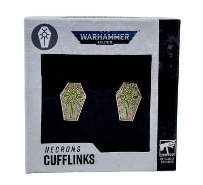 Warhammer 40,000 Cufflinks Necrons
