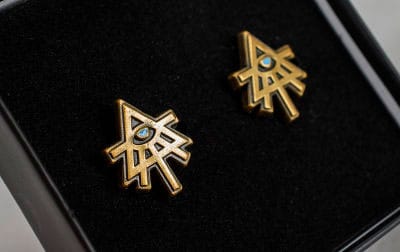 Warhammer 40,000 Cufflinks Aeldari